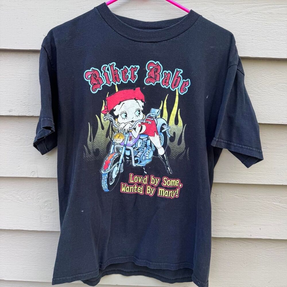 Betty-boop Men's Black T-shirt